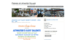 Desktop Screenshot of friendsofatwatervillage.org